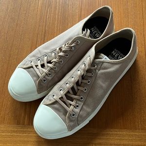 Nothing New x Thursday canvas low top